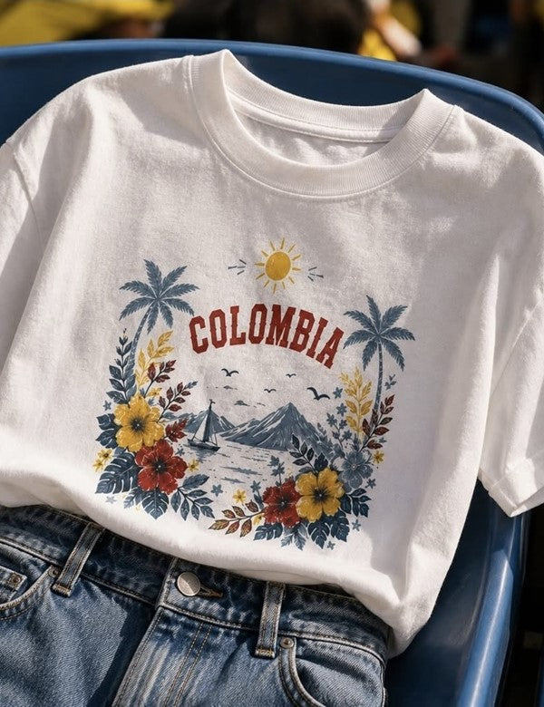 Camisa Colombia Numero 10 Rojo