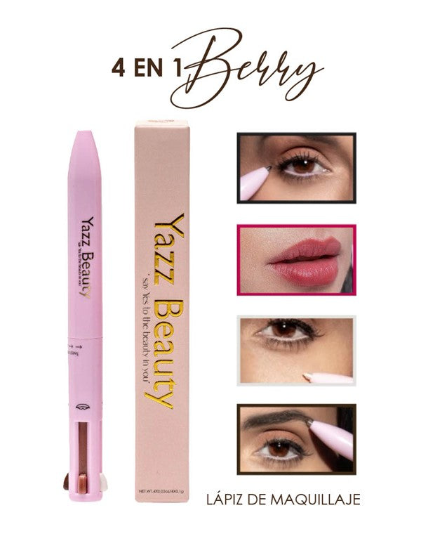 Lapiz 4 En 1 Berry
