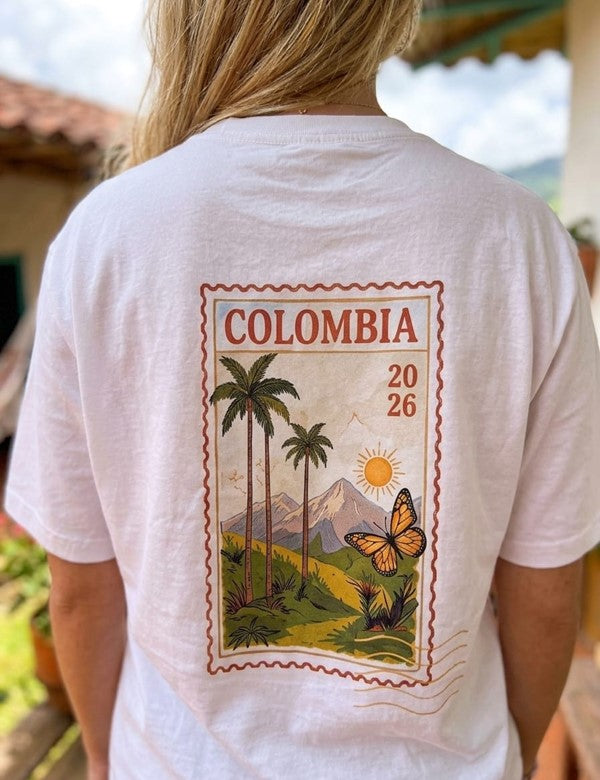 Colombia 2026 Palmera Mariposa Multicolor