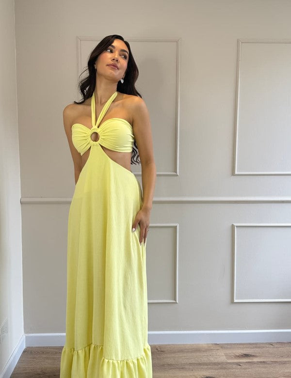 Vestido rosario Amarillo