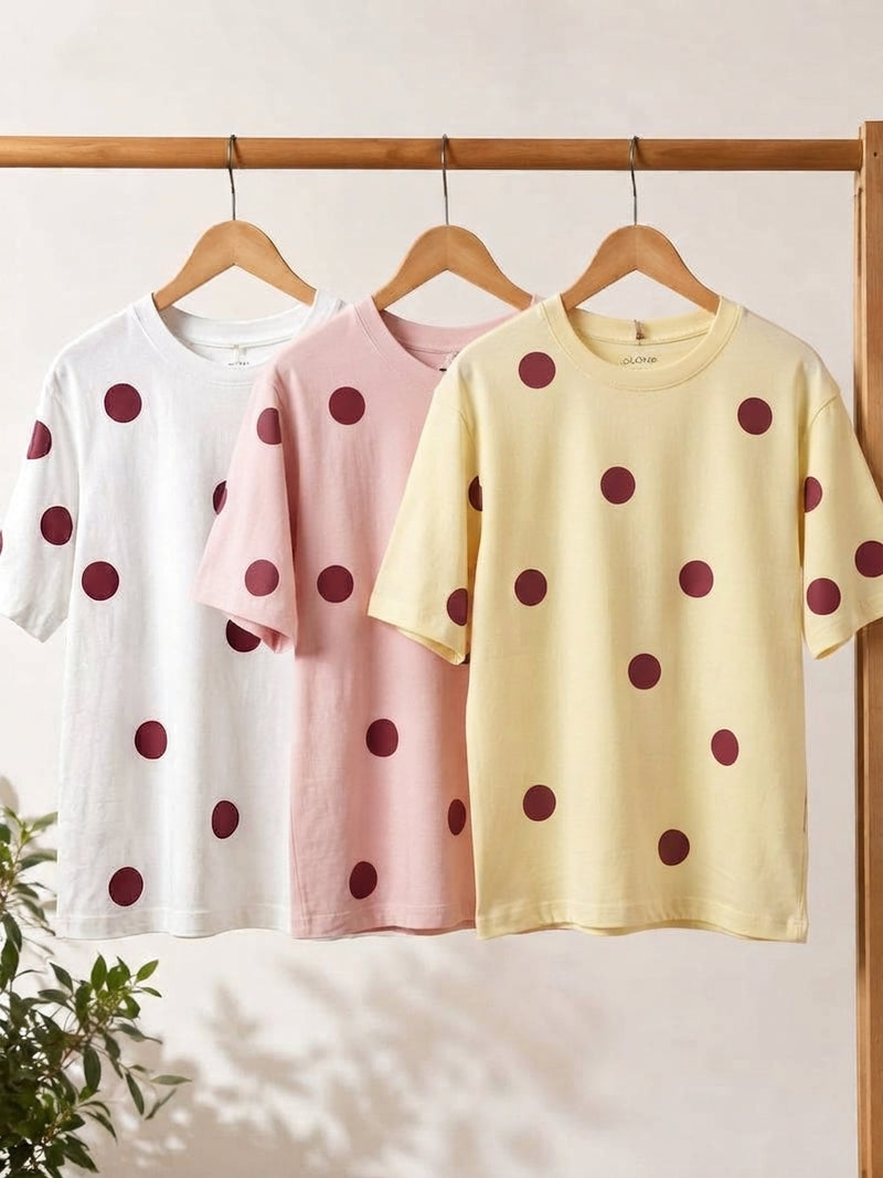 POLKA DOTS PINK
