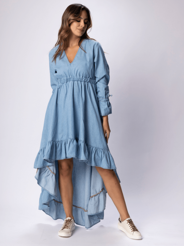 Vestido Naomi Índigo