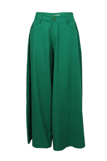 Pantalon  Palazzo  Euphoria  Verde