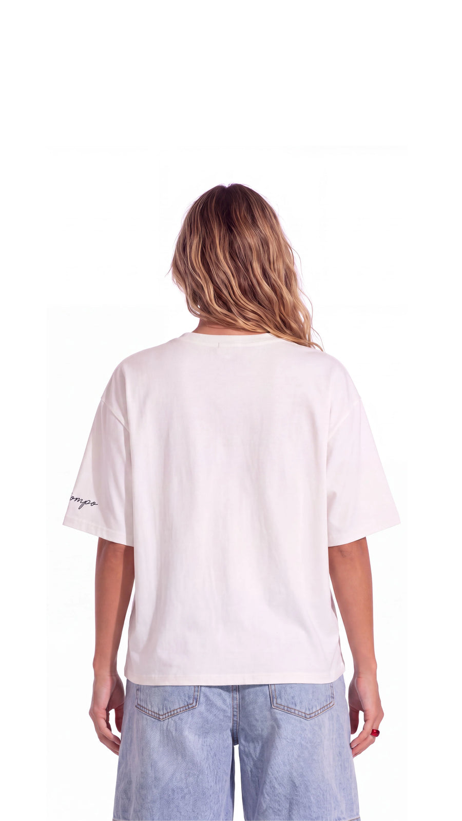 Amor T-shirt Blanco