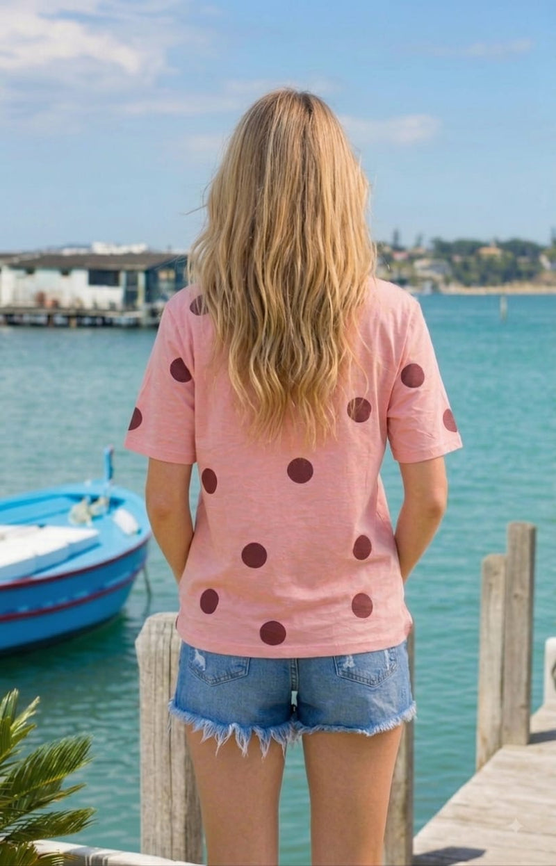 POLKA DOTS PINK