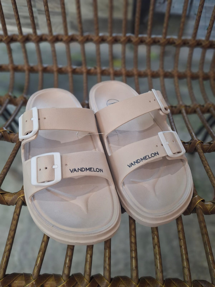 Sandalias Beige