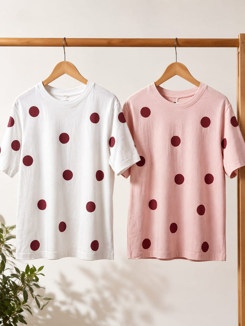 POLKA DOTS WHITE