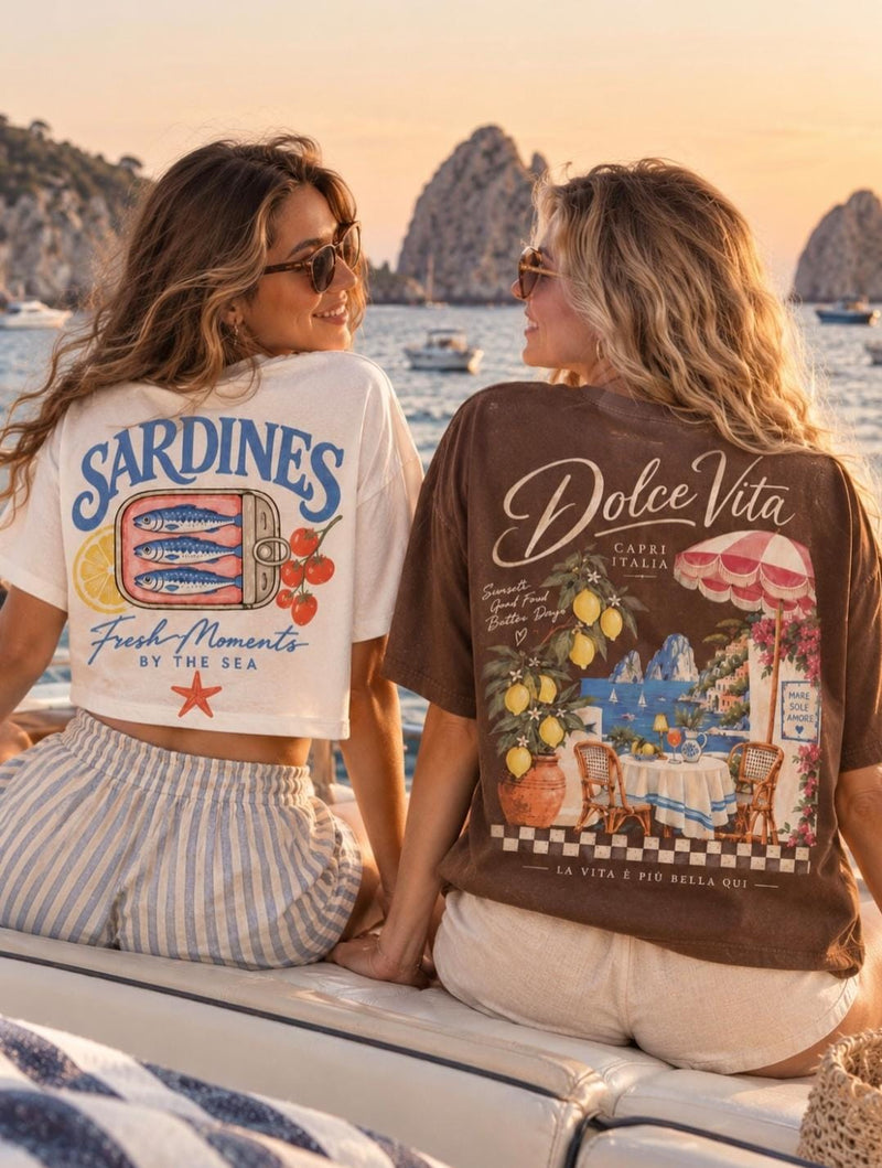 T Shirt Dolce Vita Cafe