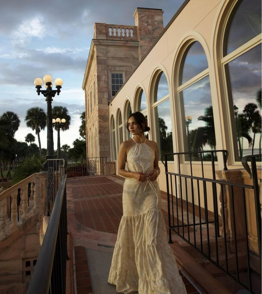 Vestido Karioka Beige